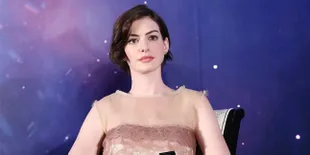 Make-Up Tak Rata, Wajah Anne Hathaway Jadi Berantakan?