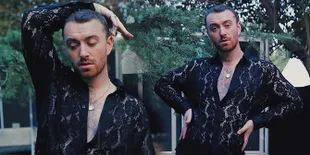 Makin Berani, Sam Smith Pamer Foto Wajahnya yang Dipoles Makeup