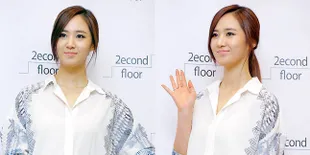 Makin Cantik, Yuri SNSD Sapa Fans di Pesta Setelah Kabar Pacaran
