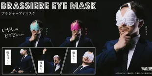 Makin Nyeleneh, Jepang Rilis Masker Mata Bentuk Bra