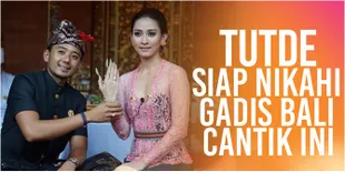Mantan Nikita Willy, Tutde Siap Melangsungkan Pernikahannya