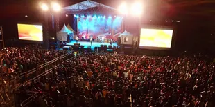 Maria Victoria Berhasil Bikin Konser Musik Malaka 2019 Hari Pertama 'Pecah'