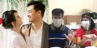 Masak Kebab Buat Jualan, Vanessa Angel dan Bibi Ardiansyah Pakai Face Shield dan Masker Biar Higienis