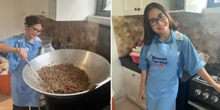 Masak untuk 300 Anak Yatim, Prilly Latuconsina: Lumayan Pegal dan Menantang