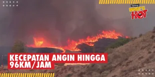 MASIH BELUM PADAM! Kebakaran Kembali Terjadi di Bagian Utara Los Angeles