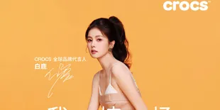 Masuki Tahun Kedua, Bai Lu Kembali Bersinar sebagai Global Brand Ambassador Crocs