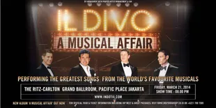Mau Lihat Il Divo Secara Langsung? Dapatkan Tiketnya di Sini!