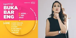 Mau Ngobrol dan Ditemenin Buka Puasa Sama Luna Maya? Yuk Ikutan KapanLagi Buka Bareng