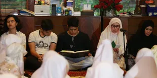 Maulid Nabi, Maia Estianty Bersyukur Gelar Salawat Bareng Anak