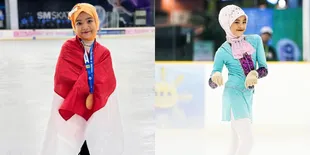 Medina Khaira Fastabiqul, Atlet Muda yang Sabet Medali Emas di Kejuaraan Ice Skating Filipina