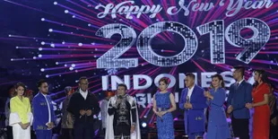 Megah Bertabur Bintang, Kemeriahan 'Konser Happy New Year 2019' di Indosiar