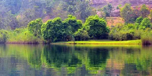 Memukaunya Danau Bertingkat di Guatemala