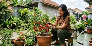 Menanam Tomat dalam Pot, Ini 10 Langkah agar Tumbuh Subur dan Berbuah Lebat