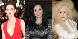 Mengejutkan! Warna Rambut Artis-Artis Ini Ternyata...