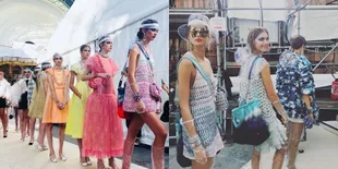 Menuju Kearifan Lokal, Chanel Luncurkan Jas Hujan Plastik