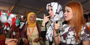 Meski Optimis, Angel Lelga Tetap Penasaran Hasil Pemilu