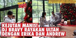 Meski Sudah Putus, Erika Carlina Rayakan Ultah DJ Bravy Bersama Buah Hati