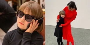 Mini Fashionista! Harper Beckham Kini Mirip dengan Anna Wintour