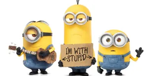 Minions Imut-Imut Berhasil 'Jegal' Dinosaurus Kejam