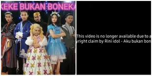 Mirip Lagunya Rinni Wulandari, Single Baru Kekeyi, Keke Bukan Boneka Mendadak Lenyap Dari Youtube!