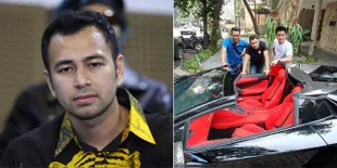 Mobil Lamborghini 'Batman' Diduga Milik Raffi Ahmad Terbakar di Sentul