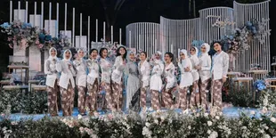 Model Baju Bridesmaid ala Artis Indonesia, Jajaran Pendamping Pernikahan Mahalini dan Rizky Febian Bak di Negeri Dongeng