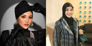 Model Hijab Aurel Hermansyah yang Bikin Penampilan Lebaran 2025 Makin Elegan