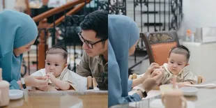 Momen Anak Bungsu Alyssa Soebandono MPASI Pertama, Begini Reaksinya - Dibuatkan Sendiri oleh sang Ibu