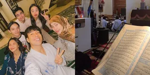 Momen Hangat Vidi Aldiano Lakukan Tarawih Hari Pertama Bareng Keluarga