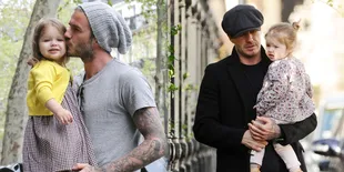 Momen Intim Harper Seven Beckham dan Sang Ayah, Bikin Gemas!