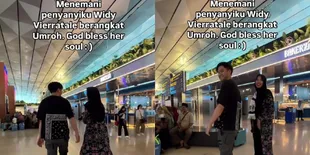 Momen Kevin Aprilio Ikut Antarkan Widy Vierratale dan Rombongan Berangkat Jalani Ibadah Umrah