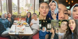 Momen Langka, Ini 7 Potret Manis Angelina Sondakh Kumpul Bareng Keanu Massaid dan 2 Putri Sambungnya