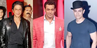 Momen Langka! Salman - Shahrukh - Aamir Khan Tampil Bareng