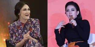 Momen Pertemuan Pertama Syahrini dengan Luna Maya Setelah Dinikahi Reino Barack