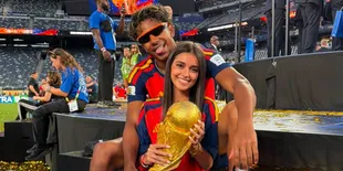 Momen Romantis Lamine Yamal dan Ines Garcia Santos usai Juara Dunia