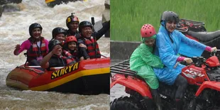 Momen Seru Liburan Keluarga Anang Hermansyah di Bali