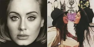 Momen Terpanas 2015, Album Adele Hingga Kendall Cium Kylie Jenner
