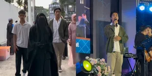 Momen Umi Pipik Hadiri Acara Buka Bersama Bareng Anak Yatim, Dua Anak Cowok Abidzar dan Bilal Kawal Bak Bodyguard