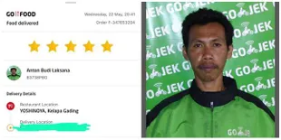 Motor Dicuri, Driver Ojek Online Ini Tetap Antarkan Pesanan Pelanggannya Sampai Rumah