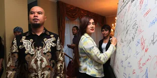 Mulan Ikut Senam, Ahmad Dhani Ceritakan Persiapan Maju di Pilkada