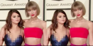 MV Taylor Swift 'Bad Blood' Menang Grammy, Selena Gomez Histeris