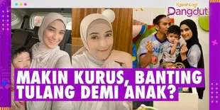 Nadya Mustika Mantan Istri Rizki DA yang Dibilang Makin Kurus Karena Banting Tulang Demi Anak