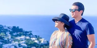 Nafsu Makan Meningkat, Syahrini Jawab Kabar Hamil Usai Liburan di Italia