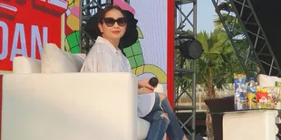 Nagita Slavina Nggak Mau Ketinggalan War Takjil di Jajarans Festival Ramadan