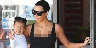 Narsis Maksimal, North West Ternyata Juga Doyan Selfie