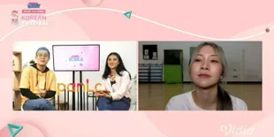 Natya Shina Berikan Tips Menjadi Dancer di KapanLagi Korean Festival