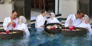 Netizen Heboh Athalla Naufal Minta Adik, 7 Potret Mesra Venna Melinda &#38; Ferry Irawan Sarapan Sambil Berendam - Peluk dan Cium Bibir Jadi Ritual Wajib