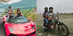 8 Potret Adu Gaya Pacaran Aurel Hermansyah dan Azriel Hermansyah, Sama-Sama Super Mewah