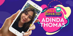 Ngobrol Lewat Video Call, Gimana Cerita Adinda Thomas Saat Syuting 'KKN DI DESA PENARI?'