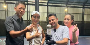 Nilainya 2 Miliar, Piala 'Lagi-Lagi Tenis' yang Digagas Raffi Ahmad &#38; Nagita Slavina Bertabur 5000 Butiran Berlian